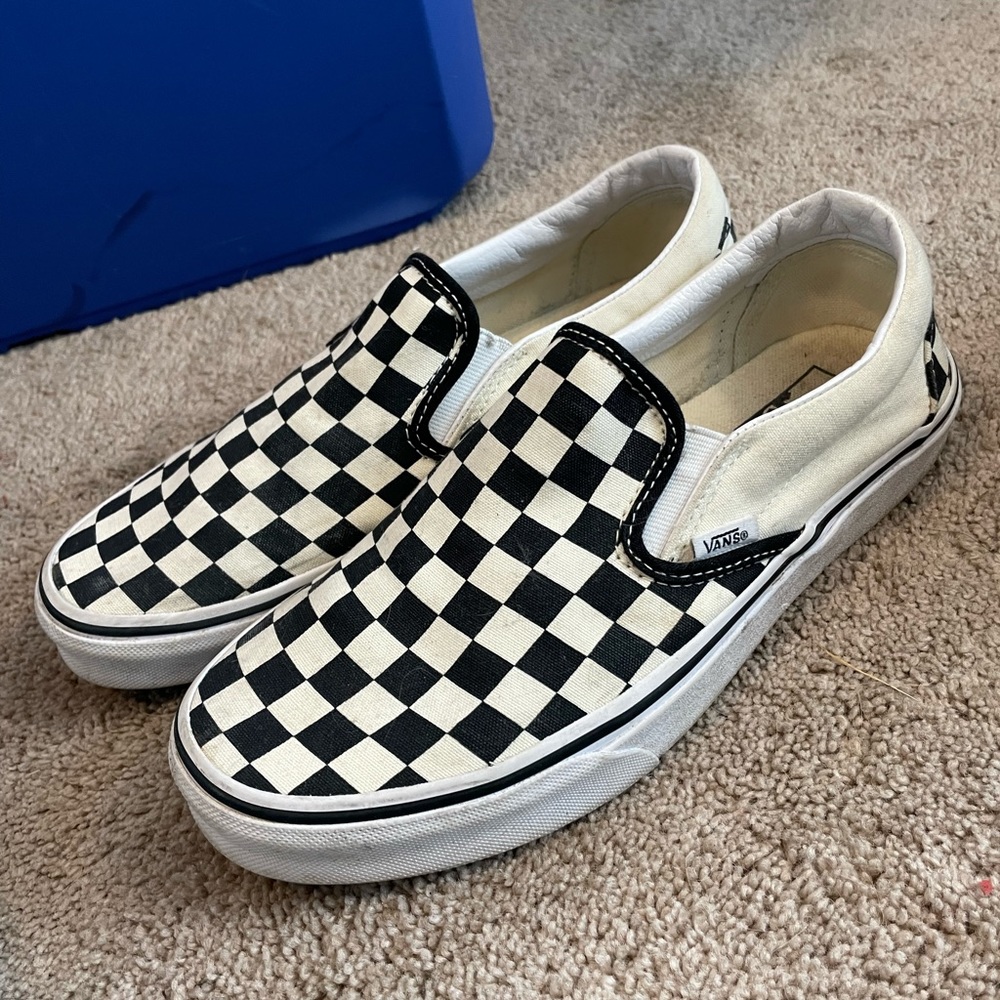 Checkered Vans
